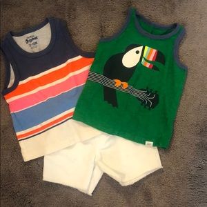 Baby boys summer set